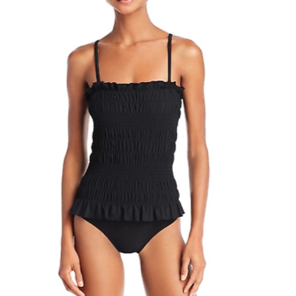 TORY BURCH Costa One-Piece NWT Size XS Black